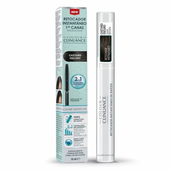Ögonbryn färgade Clearé Institute COLOUR CLINUANCE Mörkbrunt 10 ml