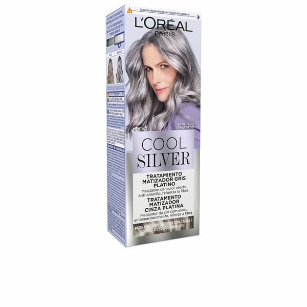 Färgbas L'Oreal Make Up COOL SILVER Silvrig (1 antal)