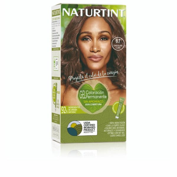 Permanent färg Naturtint NATURTINT COLORACIÓN nº 6.7-Chocolate claro 170 ml