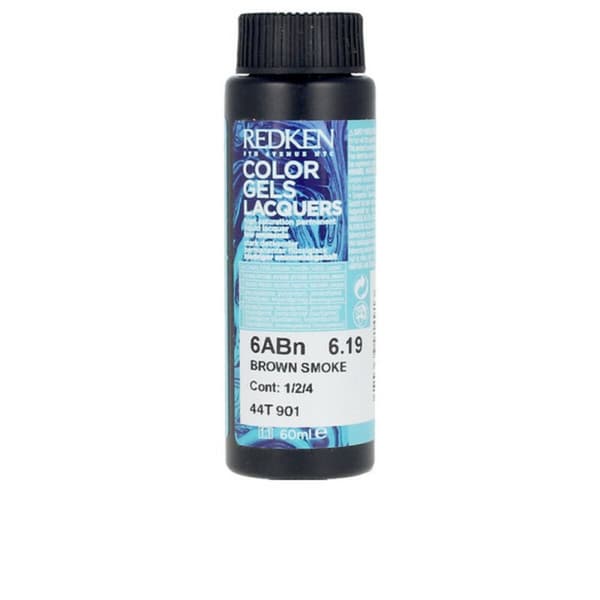 Permanent Hårfarge Redken Color Gels Lacquers Abn Nº 6abn 60 ml (3 enheter)