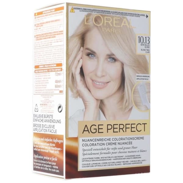 L'Oréal Paris - Åldersanpassad Nyanskräm - 10.13 Mycket Ljust Blont