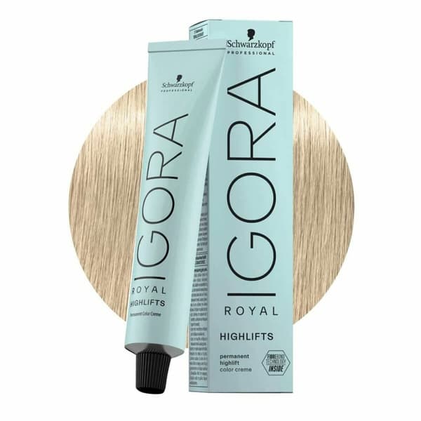 Permanent hårfäg - creme Schwarzkopf Igora Royal Highlifts Nº 12.2 (60 ml)