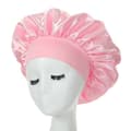 Miniatyrbillede 3 af 5: Sleeping Cap - Satin Bonnet - Sleep Cap Rosa En størrelse