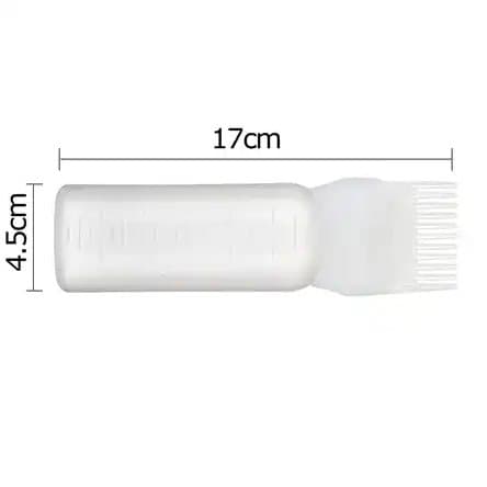 Applikator flaske med doseringskam til hårfarvning / hårblegning - 120 ml