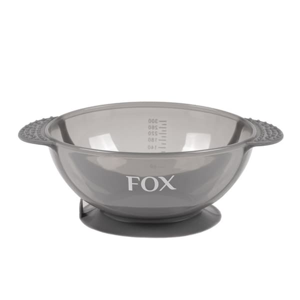 FOX Silikoninen imukuppikulho EARTH COLORS STONE harmaa - 1509224