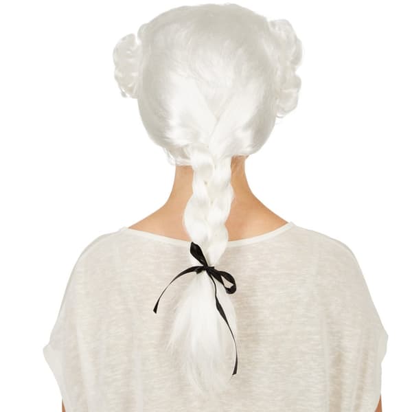Peruk Madame Pompadour - vit