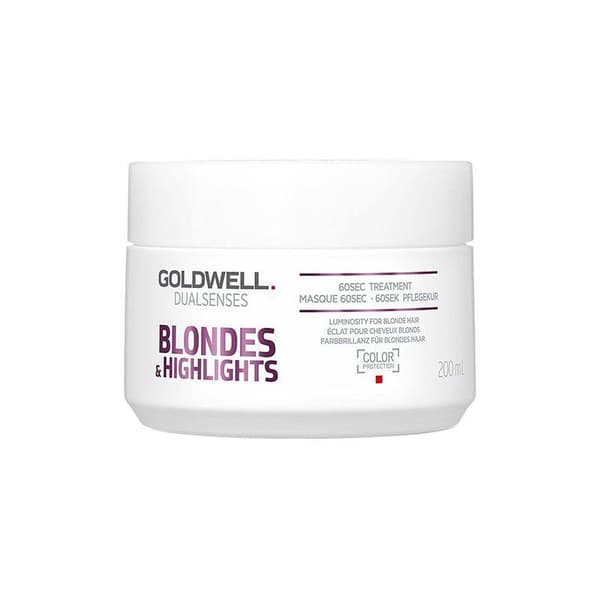 Goldwell Dualsenses Blonde & Highlights Anti-Yellow 60Sec Treatment 200ml