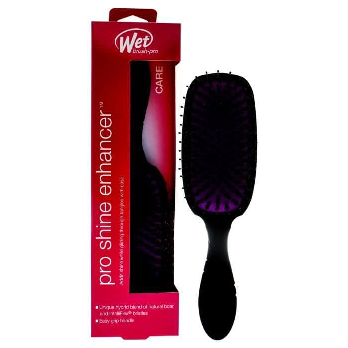 Pro Detangler Brush Shine Enhancer - Svart av Wet Brush för unisex - 1 st hårborste