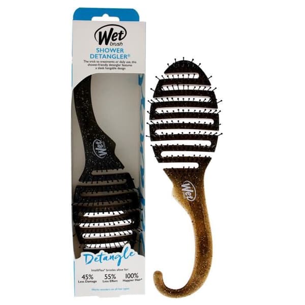 Shower Detangling Brush - Black Glitter från Wet Brush för unisex - 1 hårborste