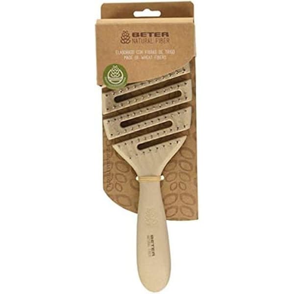 Cepillo Esqueleto Natural Fiber Puas Nylon Bolita Beige