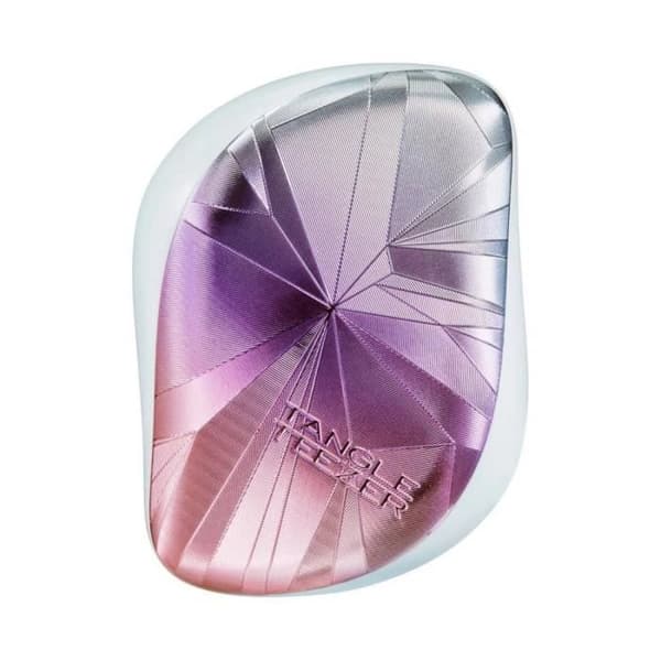 Tangle Teezer The Compact Styler Smashed Hair Brush Holo Blå/Rosa