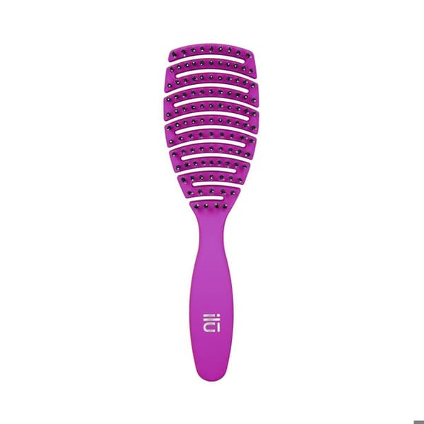 Ilū Easy Detangling Hair Brush Purple - detanglingborste