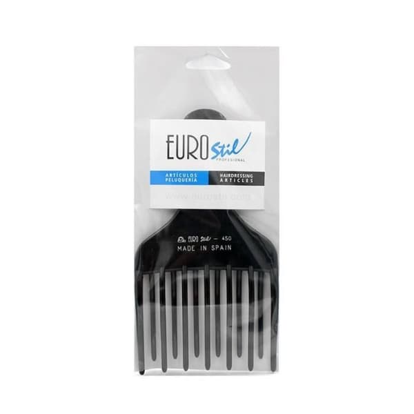 Eurostil Professional Ahuecado Comb - Svart - Vuxen - Unisex