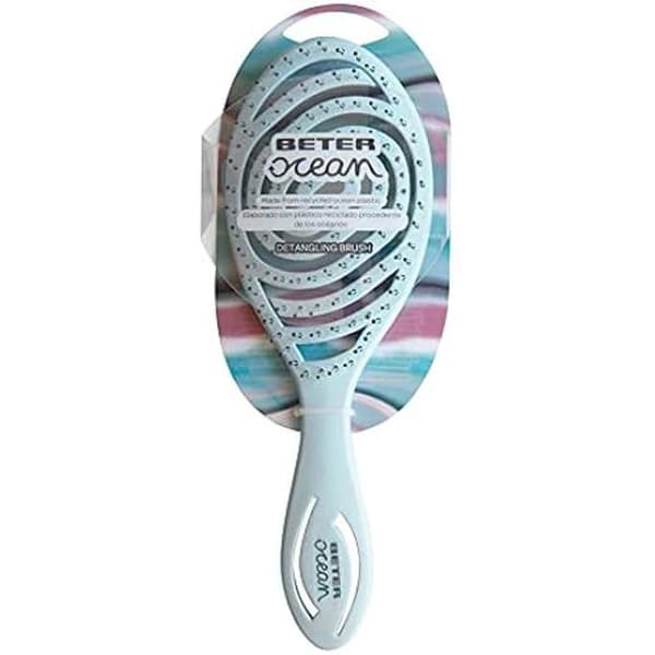 Detangling Brush - BÄTTRE - Ocean Cepillo - Ergonomisk - Flexibla tänder - Återvunnen plast