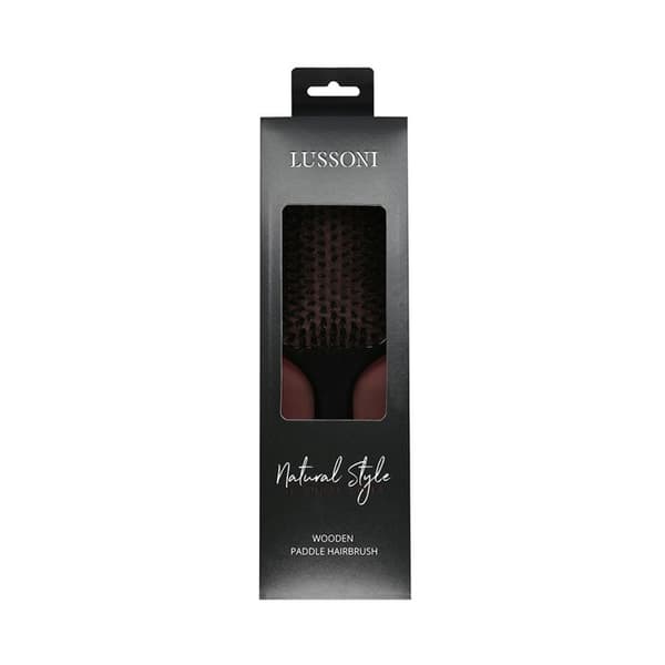 Lussoni Haircare Brush Natural Style Paddle - platt borste