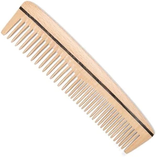 Kamm Batidor i Trä - EUROSTIL - 18,3 cm - Träfärg - Frisyrtillbehör - Salongsverktyg
