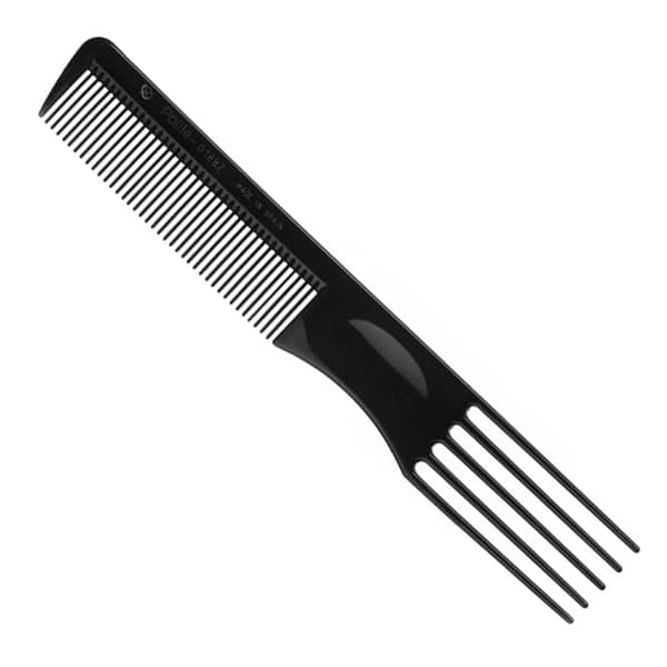 EUROSTIL frisörkam 19 cm / 5 tänder för backcombing, set med 12 delar