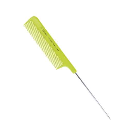 Kampaamokampa MIX värit NYLON metallipiikka 21,5 cm EUROSTIL