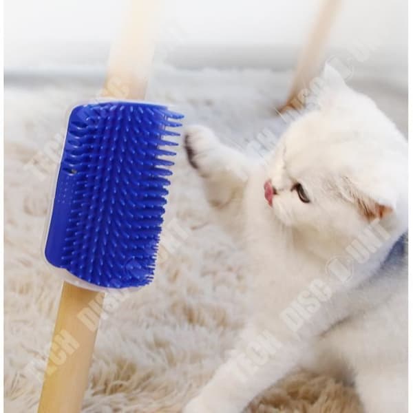 TD® Cats Brush Comb Husdjurstillbehör Hörnmassagemaskin Hörnmassageborste för husdjur