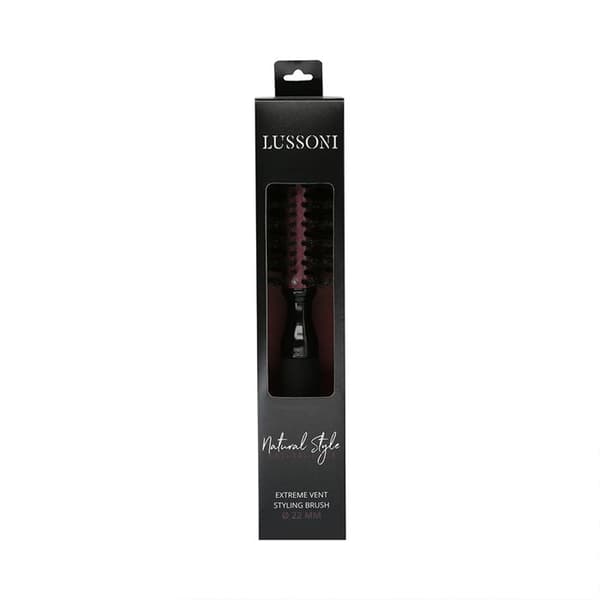 Lussoni Haircare Brush Natural Style 22mm - naturlig borste