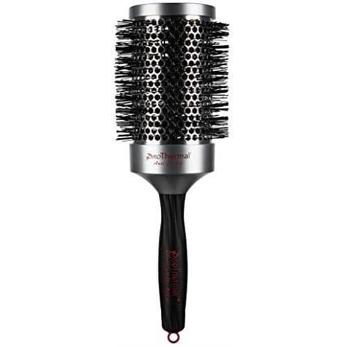 Olivia Garden Pro Thermal T63 rund hårborste, antistatisk rund borste med laddningsbar aluminiumkropp BR-PR1PC-TH06