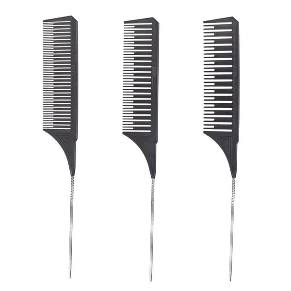 FOX Set med hårkammar för balayage Svart - nr. 1509394