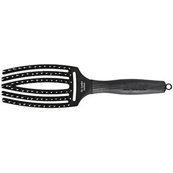 Olivia Garden Finger Detangling Brush Black