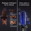 Miniatyrbild 3 av 4: INN Brosse lissante 4500mAh trådlös hårborste med smart temperaturkontroll och digital visning