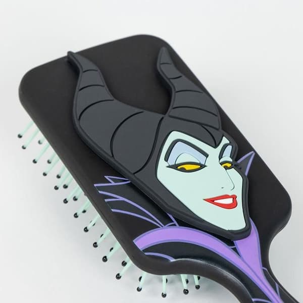 Cerda Disney Villains Maleficent hårborste för kvinnor (x12)