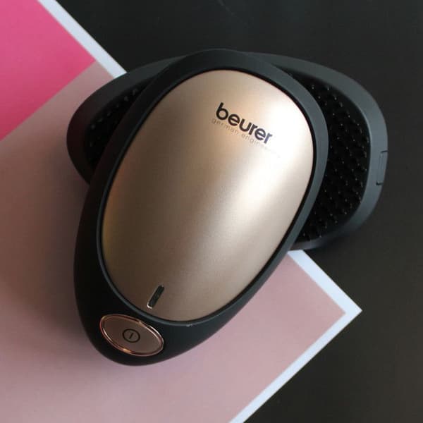 Ionic hårborste - Beurer - HT 10 - Svart - Soft Touch-teknik - Batteridriven