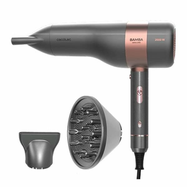 Hårtørrer Cecotec Bamba IoniCare 6000 Rockstar Vision 2000W Grå