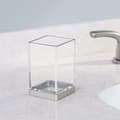 Miniatyrbild 2 av 4: Interdesign - 41180 - iDesign Eu Clarity Soap Dish Abs Clear/Brush 6,35 x 6,35 x 10,16 cm