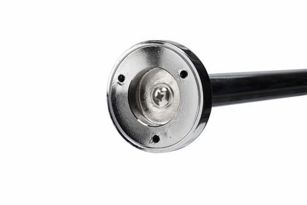 Croydex - AD108341 - Böjd duschstång Max längd 2000 mm krom