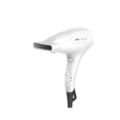 Braun Hårtørrer Satin Hair 1 HD180 Hvid