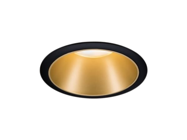 Paulmann Recessed luminaire Cole Coin 3-st LED dimmer 1x6.5W 2700K 230V Black/Gold-Mat/Plastic