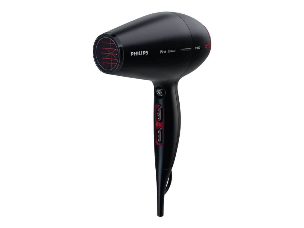 Philips Hårtork HPS910/00, AC, Svart, Hängögla, 2,5 m, 2100 W, 220-240 V