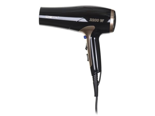 Clatronic HT 3661, Växelström, Svart, Kopparfärg, Upphängningsögla, CE, GS TÜV, 2200 W, 220-240 V