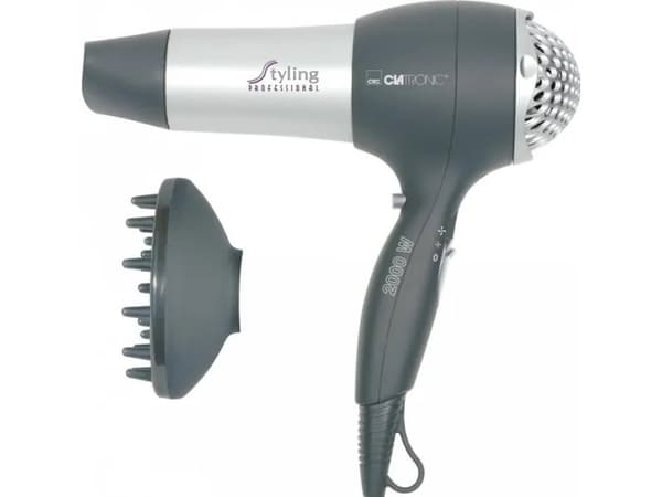 Clatronic HTD 3055 hair dryer Grå, Sølv