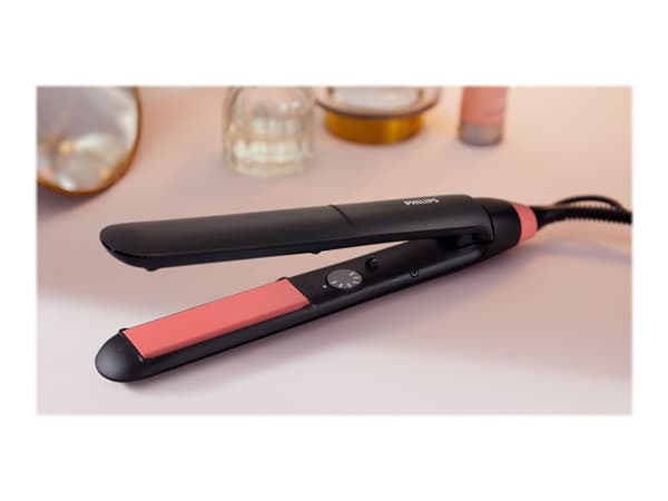 Philips StraightCare Essential -suoristuslaite BHS376/00 Svart, Rosa