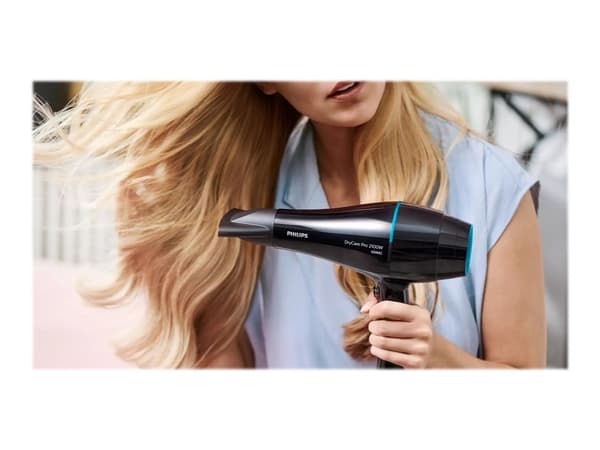 Philips DryCare BHD272 - Hårtork - svart/lagungrön