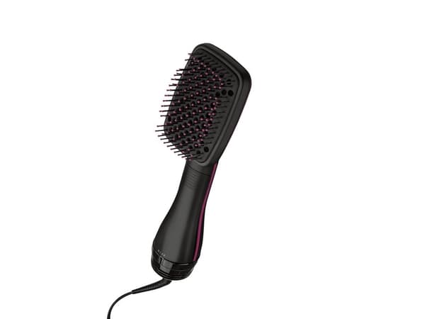 Revlon RVDR5212E, Kuumailmaharja, Lämmin, Musta, Vaaleanpunainen, 2,5 m, 800 W, 530 g