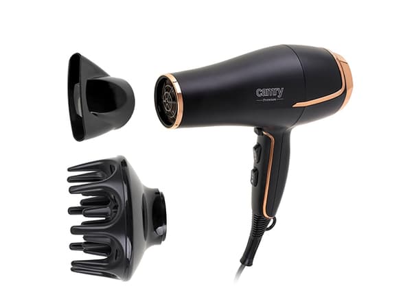 Suszarka Camry CR 2255 Svart, Guld