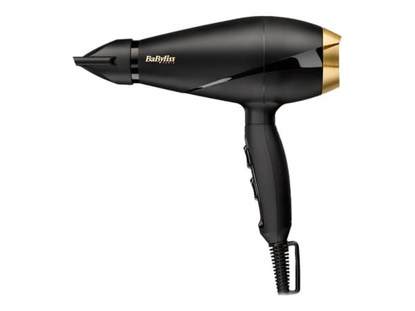 BaByliss 6704E hair dryer Sort, Gull