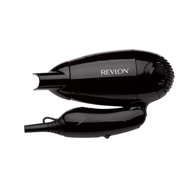REVLON RVDR5305E - Hårtork för resor - 1200 W - 2 värmar - 2 hastigheter - Bi-spännings vikbart handtag