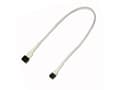 Miniatyrbilde 3 av 5: Nanoxia 3-Pin Molex extension cable 30 cm, white (900400000)