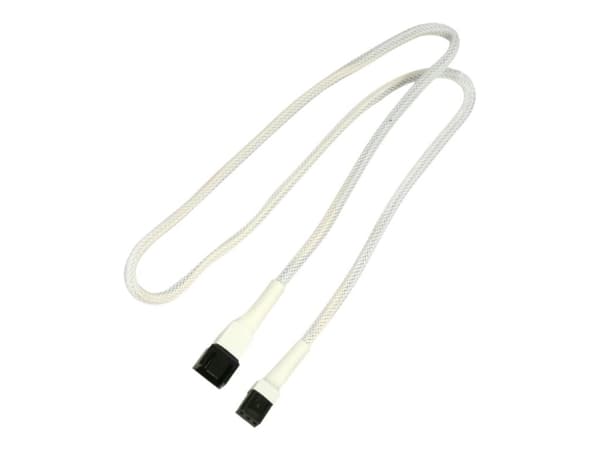 Nanoxia 3-Pin Molex extension cable 30 cm, white (900400000)