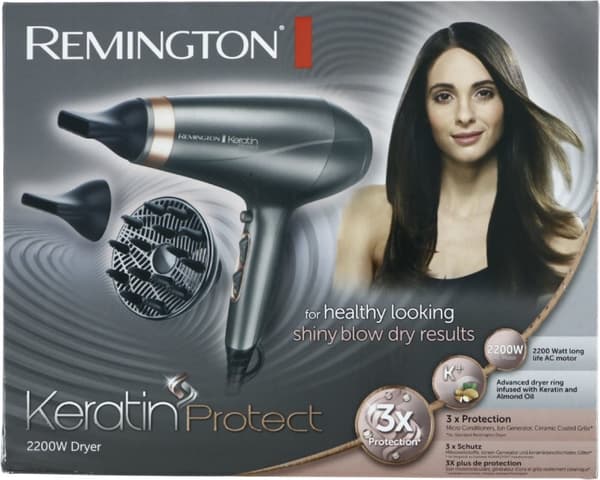 Remington AC8820, Musta, Yksivärinen, Ripustuslenkki, 2200 W, Laatikko