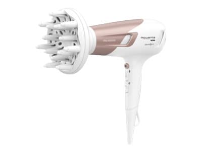 Rowenta Studio Dry Glow CV5830F0 - Hårtørrer - white/orange cashmere metal