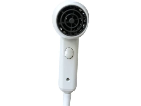 Hair dryer Merida. Hotel electric hair dryer in white with plastic 1200W (EJB402)
