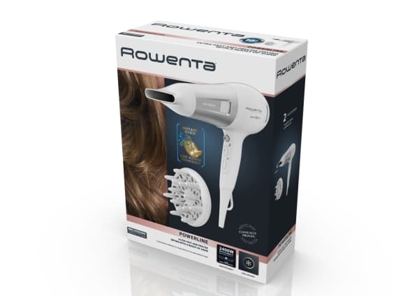Rowenta Powerline CV5930, ?DC, Vit, 1,8 m, Kina, 2400 W, 220-240 V